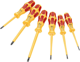 WERA 1060 i/1062 i/6 Sada šroubováků Kraftform VDE do 1 000 V